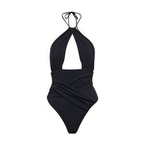 NENSI DOJAKA CROSSED FONT ONE PIECE SWIMSUIT WITH OPEN BACK XS $497